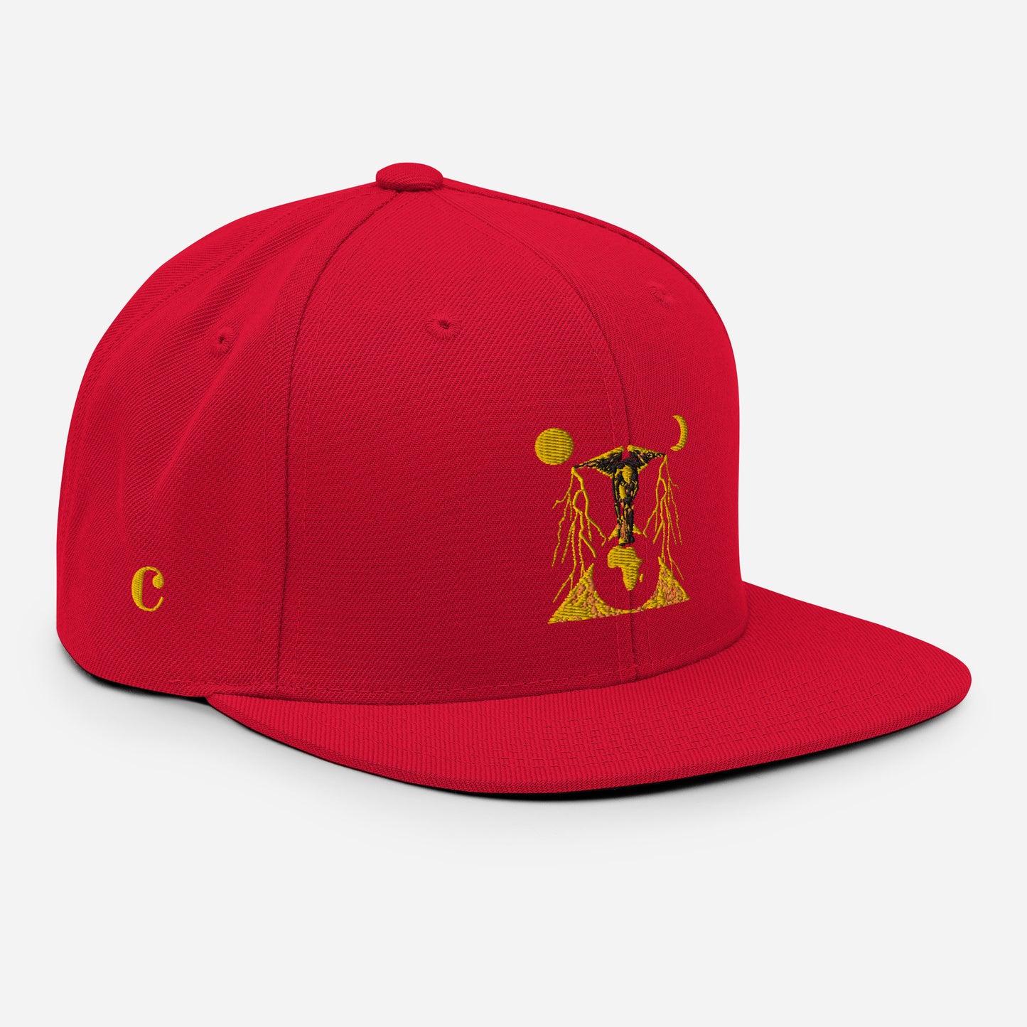 Gold African Angel - Snapback Hat