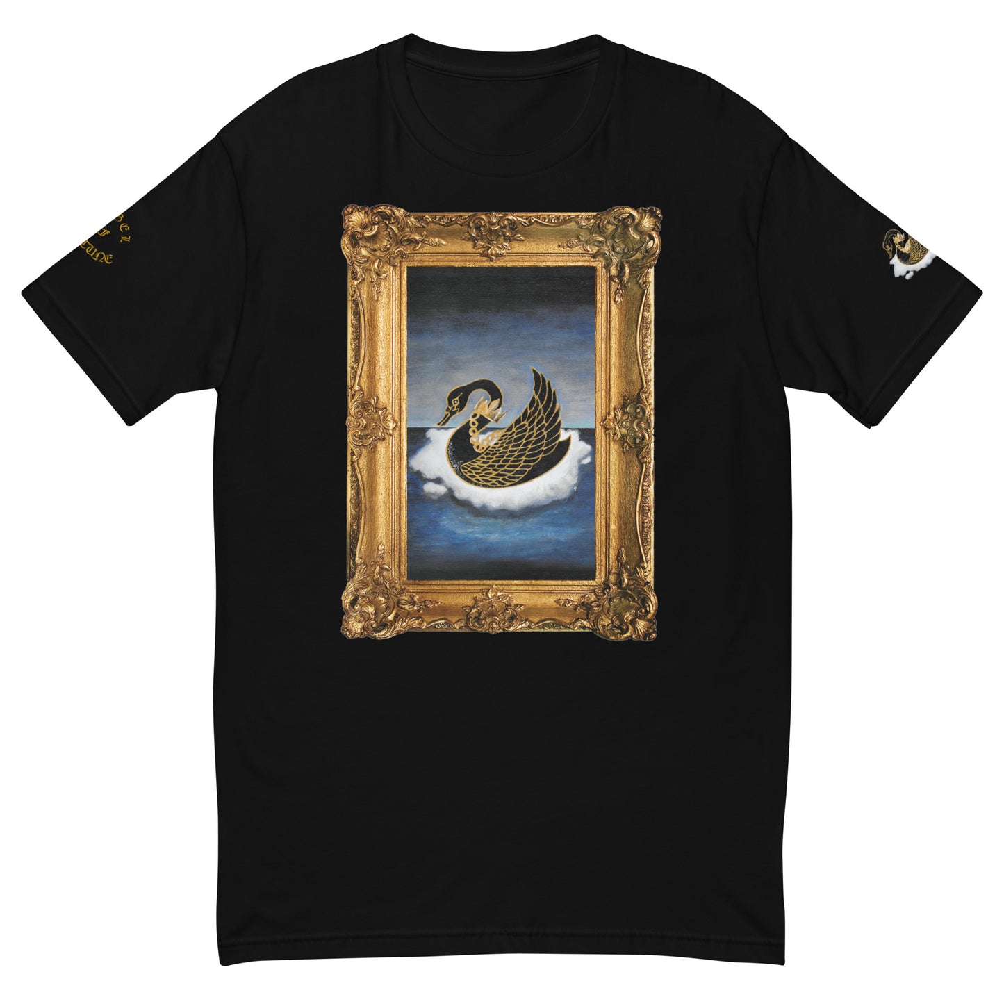 Swan Painting Global Short Sleeve T-shirt