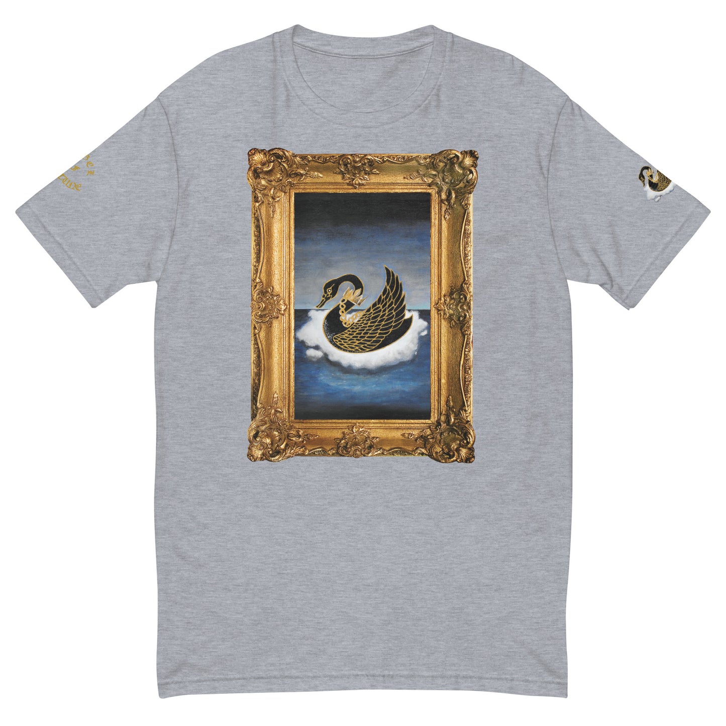 Swan Painting Global Short Sleeve T-shirt