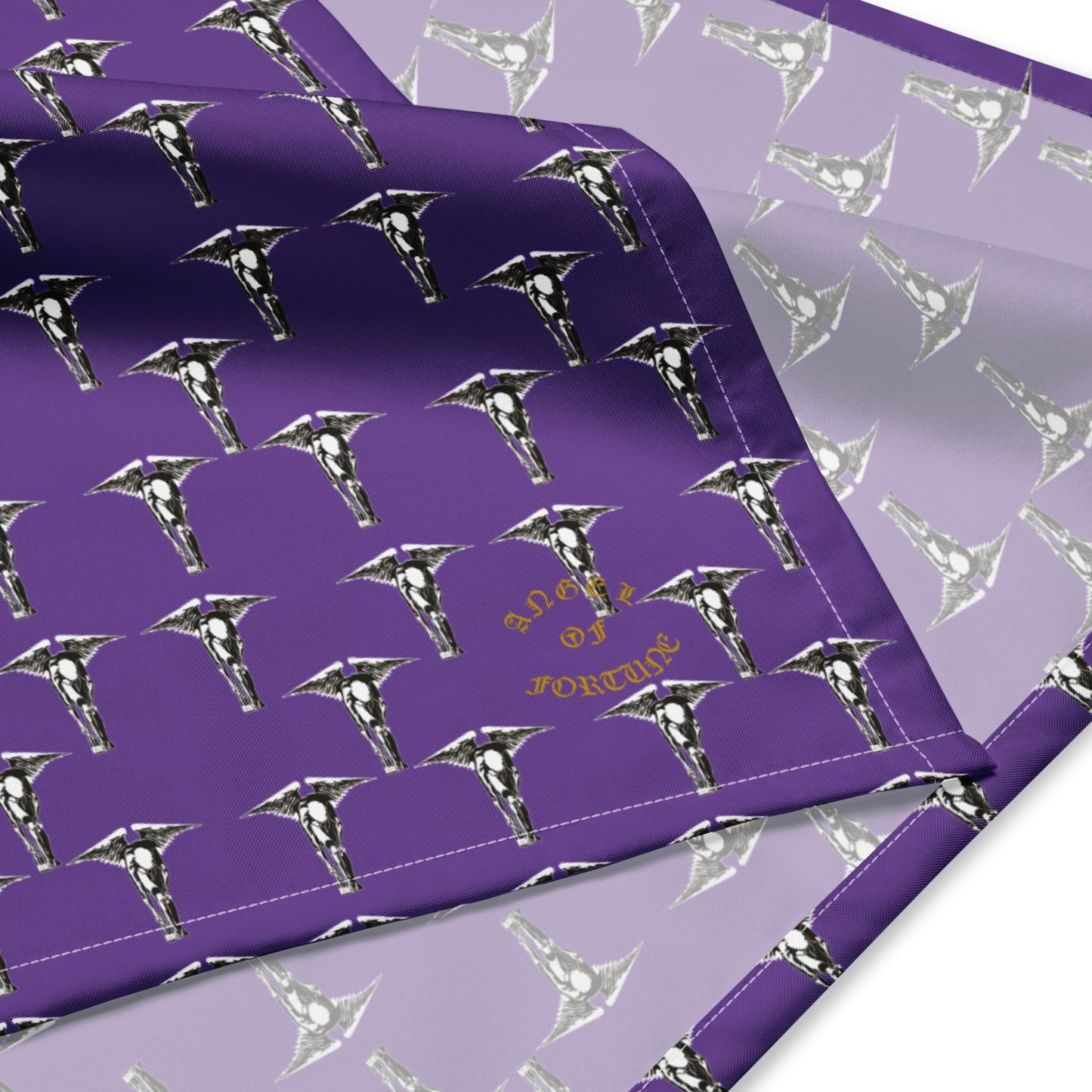 Angel of Fortune Purple - All-over print Bandana