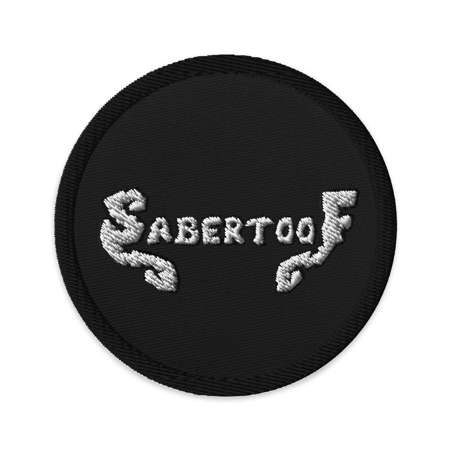 Sabertoof- Embroidered patches